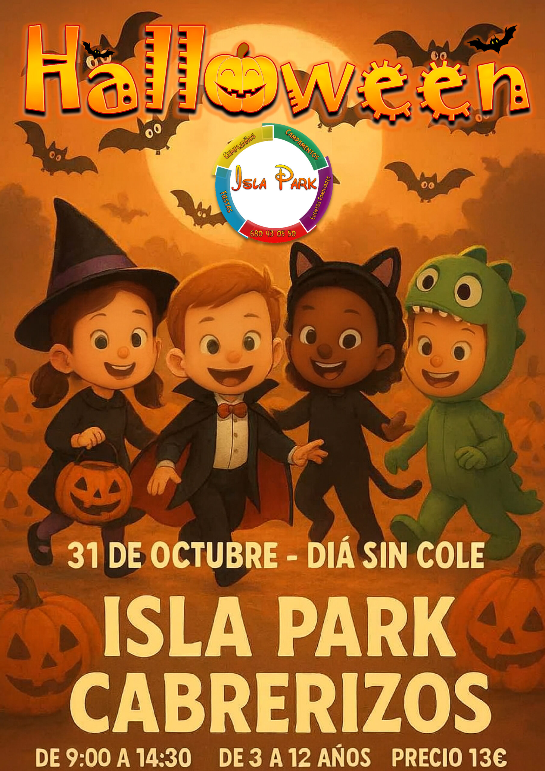 Día Sin Cole Halloween