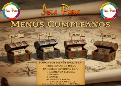 Menus Cumpleaños 2025